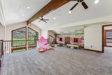 The custom-built residence oozes curb appeal from every angle on Jeremy Golf and Country Club in Utah - for sale on GolfHomes.com, golf home, golf lot
