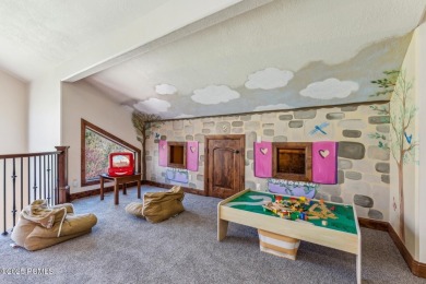 The custom-built residence oozes curb appeal from every angle on Jeremy Golf and Country Club in Utah - for sale on GolfHomes.com, golf home, golf lot