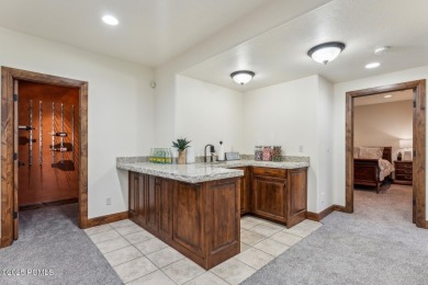 The custom-built residence oozes curb appeal from every angle on Jeremy Golf and Country Club in Utah - for sale on GolfHomes.com, golf home, golf lot