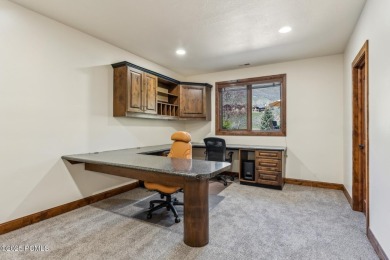 The custom-built residence oozes curb appeal from every angle on Jeremy Golf and Country Club in Utah - for sale on GolfHomes.com, golf home, golf lot