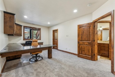 The custom-built residence oozes curb appeal from every angle on Jeremy Golf and Country Club in Utah - for sale on GolfHomes.com, golf home, golf lot
