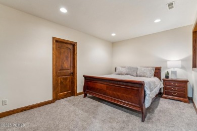 The custom-built residence oozes curb appeal from every angle on Jeremy Golf and Country Club in Utah - for sale on GolfHomes.com, golf home, golf lot