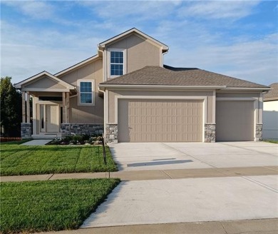 MOVE IN READY! Beautiful, brand new 1.5 story with open concept on Paola Country Club in Kansas - for sale on GolfHomes.com, golf home, golf lot