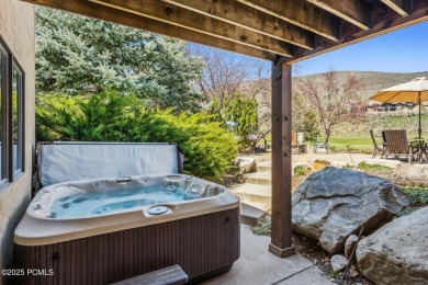 The custom-built residence oozes curb appeal from every angle on Jeremy Golf and Country Club in Utah - for sale on GolfHomes.com, golf home, golf lot