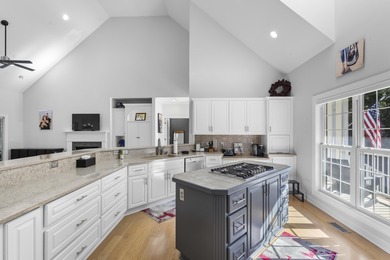 This custom, primarily one-level home features a striking on The Golf Club At Cedar Creek in South Carolina - for sale on GolfHomes.com, golf home, golf lot