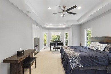 This custom, primarily one-level home features a striking on The Golf Club At Cedar Creek in South Carolina - for sale on GolfHomes.com, golf home, golf lot