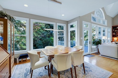 Welcome to your private sanctuary in Governors Club where modern on Governors Club in North Carolina - for sale on GolfHomes.com, golf home, golf lot