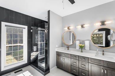 This custom, primarily one-level home features a striking on The Golf Club At Cedar Creek in South Carolina - for sale on GolfHomes.com, golf home, golf lot