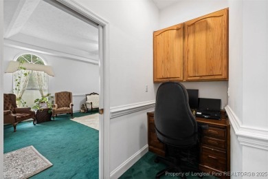 This beautifully maintained 3-bedroom, 3-bath all-brick home is on Baywood Golf Club in North Carolina - for sale on GolfHomes.com, golf home, golf lot