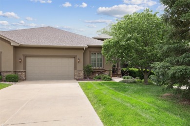 Discover refined elegance in this exceptional walkout ranch on Glen Oaks Country Club in Iowa - for sale on GolfHomes.com, golf home, golf lot