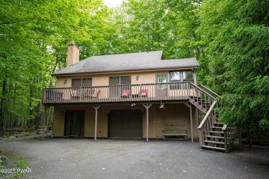 Discover this spacious contemporary home tucked away on a quiet on The Hideout Golf in Pennsylvania - for sale on GolfHomes.com, golf home, golf lot