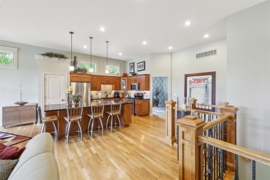 Discover refined elegance in this exceptional walkout ranch on Glen Oaks Country Club in Iowa - for sale on GolfHomes.com, golf home, golf lot
