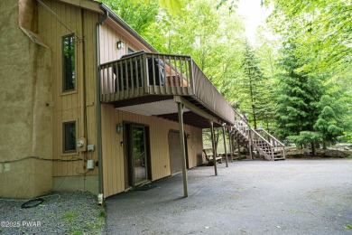 Discover this spacious contemporary home tucked away on a quiet on The Hideout Golf in Pennsylvania - for sale on GolfHomes.com, golf home, golf lot