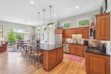 Discover refined elegance in this exceptional walkout ranch on Glen Oaks Country Club in Iowa - for sale on GolfHomes.com, golf home, golf lot
