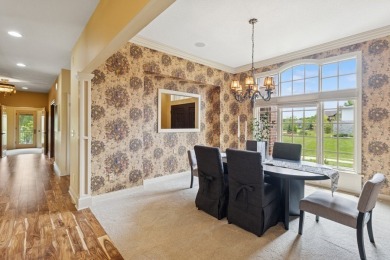Welcome to luxury living in this stunning 4-bedroom, brick on Glen Oaks Country Club in Iowa - for sale on GolfHomes.com, golf home, golf lot