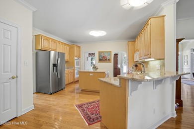 Immaculate, three-bedroom 2.5 bath custom-built home in the on Sound Golf Links at Albemarle Plantation in North Carolina - for sale on GolfHomes.com, golf home, golf lot