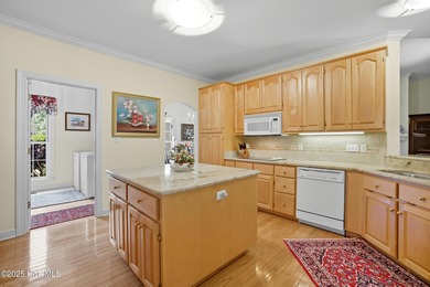 Immaculate, three-bedroom 2.5 bath custom-built home in the on Sound Golf Links at Albemarle Plantation in North Carolina - for sale on GolfHomes.com, golf home, golf lot