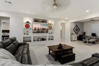 Stunning 3-bed, 2.5-bath Voyage model on the mountain side of on Copper Canyon Golf Club in Arizona - for sale on GolfHomes.com, golf home, golf lot