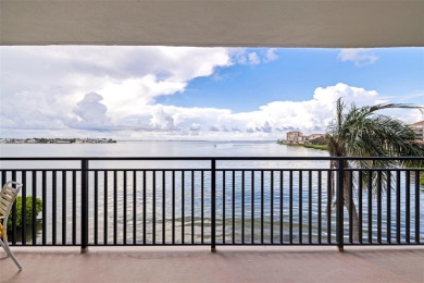 Unobstructed views of Tampa Bay  Sunshine Skyway Bridge from on Isla Del Sol Yacht and Country Club in Florida - for sale on GolfHomes.com, golf home, golf lot