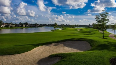 Beautiful one-story spacious stucco Villa w/ 15 ft ceilings on Aberdeen Golf and Country Club in Florida - for sale on GolfHomes.com, golf home, golf lot