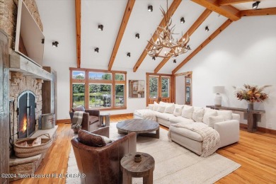 Immerse yourself in a private Jackson Hole estate, surrounded by on Jackson Hole Golf and Tennis Club in Wyoming - for sale on GolfHomes.com, golf home, golf lot