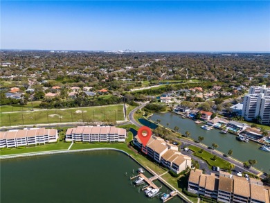 Amazing 2/2 waterfront condo with the absolute best view on Pasadena Yacht and Country Club in Florida - for sale on GolfHomes.com, golf home, golf lot