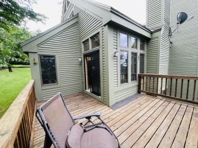 Spacious end unit townhouse overlooking the 1st Fairway at The on Hermitage Club Golf Course in Vermont - for sale on GolfHomes.com, golf home, golf lot