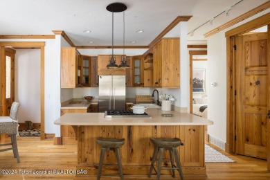 Immerse yourself in a private Jackson Hole estate, surrounded by on Jackson Hole Golf and Tennis Club in Wyoming - for sale on GolfHomes.com, golf home, golf lot