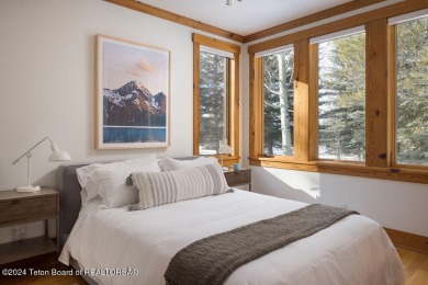 Immerse yourself in a private Jackson Hole estate, surrounded by on Jackson Hole Golf and Tennis Club in Wyoming - for sale on GolfHomes.com, golf home, golf lot