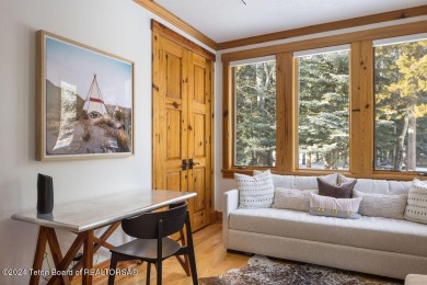 Immerse yourself in a private Jackson Hole estate, surrounded by on Jackson Hole Golf and Tennis Club in Wyoming - for sale on GolfHomes.com, golf home, golf lot