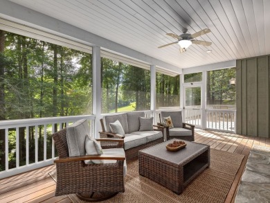 Meticulously maintained and beautifully appointed, perched above on Burlingame Country Club in North Carolina - for sale on GolfHomes.com, golf home, golf lot