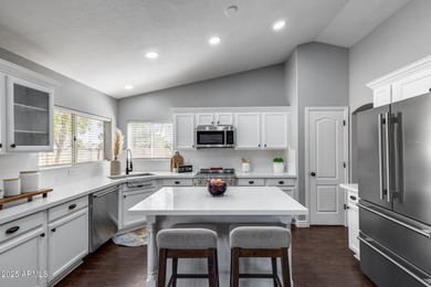 Beautifully updated 5-bedroom, 3-bath home tucked into a quiet on Arrowhead Country Club in Arizona - for sale on GolfHomes.com, golf home, golf lot