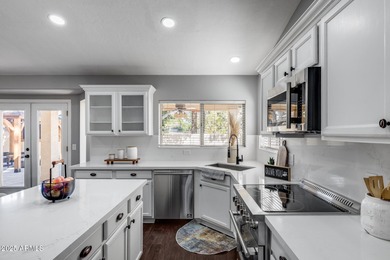 Beautifully updated 5-bedroom, 3-bath home tucked into a quiet on Arrowhead Country Club in Arizona - for sale on GolfHomes.com, golf home, golf lot