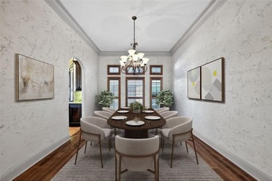 Luxury living awaits at 845 Thomas Crossing Drive, a unique golf on Southern Oaks Golf Club in Texas - for sale on GolfHomes.com, golf home, golf lot