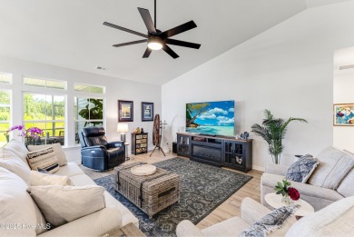 Welcome to this fantastic one level home with dramatic soaring on Brunswick Plantation and Golf Resorts in North Carolina - for sale on GolfHomes.com, golf home, golf lot