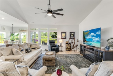 Welcome to this fantastic one level home with dramatic soaring on Brunswick Plantation and Golf Resorts in North Carolina - for sale on GolfHomes.com, golf home, golf lot