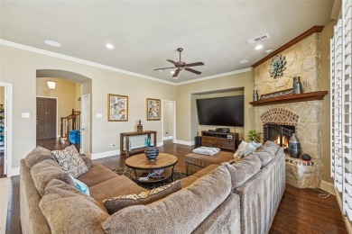 Immerse in the charm of this two-story Lantana Golf Course on Lantana Golf Club in Texas - for sale on GolfHomes.com, golf home, golf lot