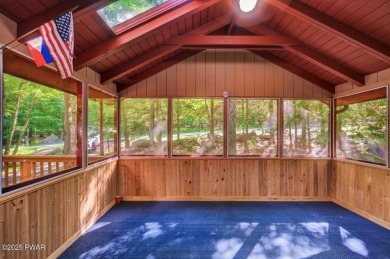 Chalet in the woods in the Northern Poconos, just over two hours on The Hideout Golf in Pennsylvania - for sale on GolfHomes.com, golf home, golf lot