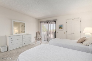 Spacious open-concept living area with stunning mountain views on Canoa Hills Golf Course in Arizona - for sale on GolfHomes.com, golf home, golf lot