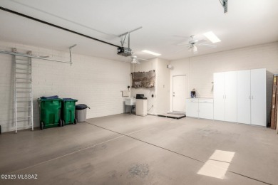 Spacious open-concept living area with stunning mountain views on Canoa Hills Golf Course in Arizona - for sale on GolfHomes.com, golf home, golf lot
