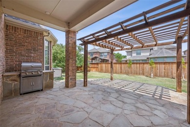 Immerse in the charm of this two-story Lantana Golf Course on Lantana Golf Club in Texas - for sale on GolfHomes.com, golf home, golf lot