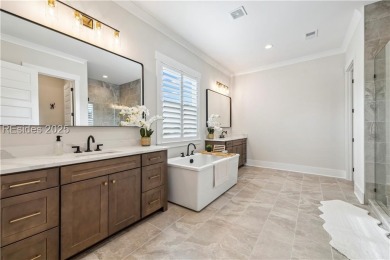 Luxury. Opulence. Sophistication. This newly built Shoal offers on Hampton Pointe Golf Course in South Carolina - for sale on GolfHomes.com, golf home, golf lot