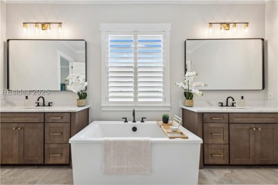 Luxury. Opulence. Sophistication. This newly built Shoal offers on Hampton Pointe Golf Course in South Carolina - for sale on GolfHomes.com, golf home, golf lot