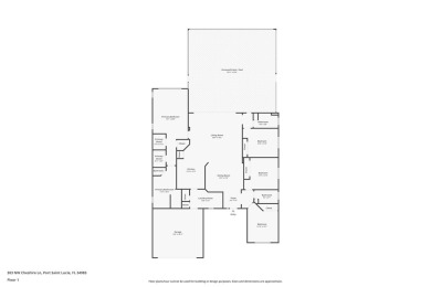 Enjoy this spacious 4 Bedroom, 3 Bath, 2 Car Garage Pool Home in on St. James Golf Club in Florida - for sale on GolfHomes.com, golf home, golf lot