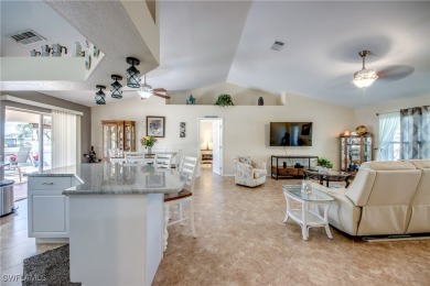 Lovely 3 BR + 2 BA SW Cape Pool Home with Southern Exposure! on Palmetto-Pine Country Club in Florida - for sale on GolfHomes.com, golf home, golf lot