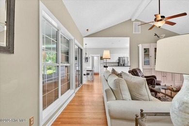 Discover easy coastal living in this beautifully updated on Members Club At St. James Plantation in North Carolina - for sale on GolfHomes.com, golf home, golf lot