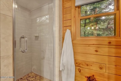 LAKEFRONT LOG DREAM HOME!  Real authentic log home nestled on on Forest Lake Club in Pennsylvania - for sale on GolfHomes.com, golf home, golf lot