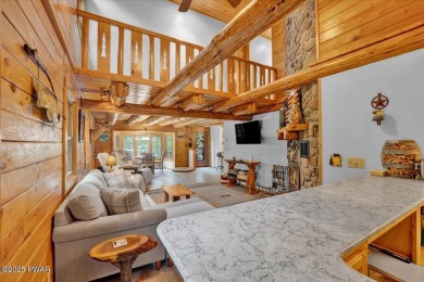 LAKEFRONT LOG DREAM HOME!  Real authentic log home nestled on on Forest Lake Club in Pennsylvania - for sale on GolfHomes.com, golf home, golf lot