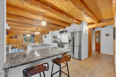 LAKEFRONT LOG DREAM HOME!  Real authentic log home nestled on on Forest Lake Club in Pennsylvania - for sale on GolfHomes.com, golf home, golf lot