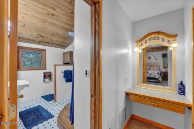LAKEFRONT LOG DREAM HOME!  Real authentic log home nestled on on Forest Lake Club in Pennsylvania - for sale on GolfHomes.com, golf home, golf lot